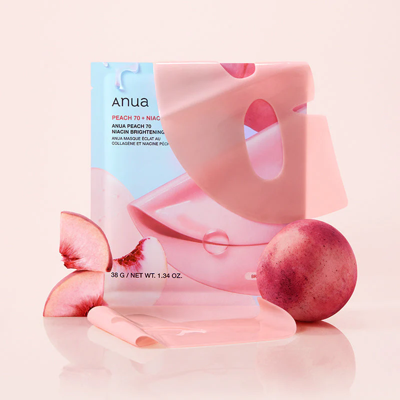 Peach 70+ Niacin Brightening Collagen Mask - Image 3