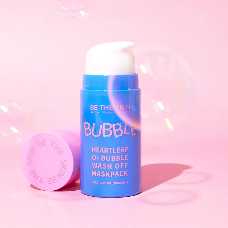 Heartleaf O2 Bubble Wash Off Mask Pack - Image 3