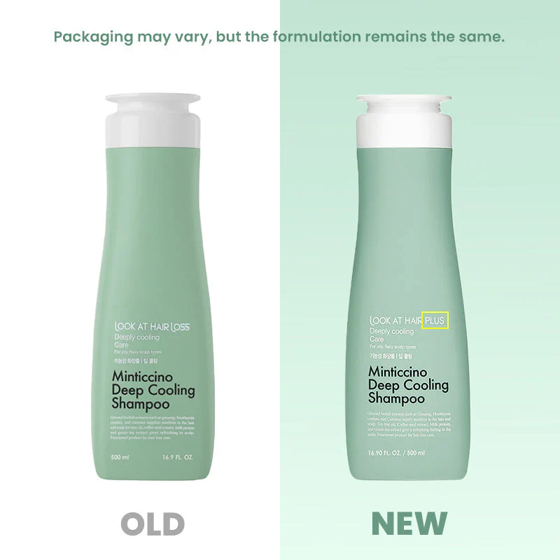 Look At Hair Plus Minticcino Deep Cooling Shampoo - Image 6