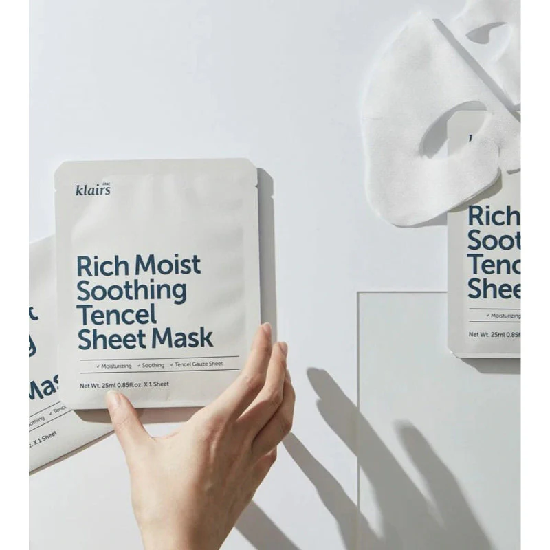 Rich Moist Soothing Tencel Sheet Mask - Image 4