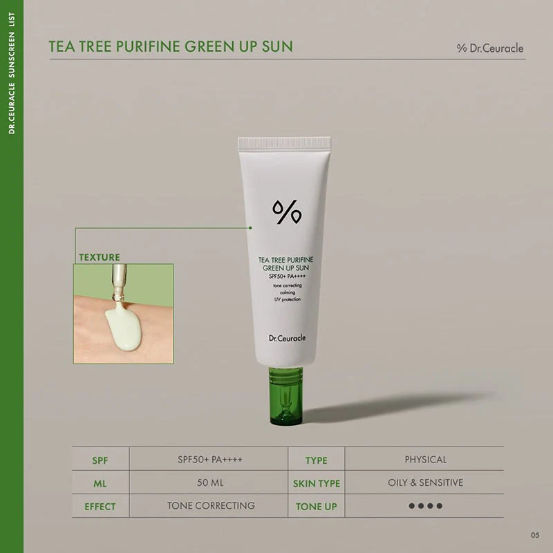 Tea Tree Purifine Green Up Sun - Image 4