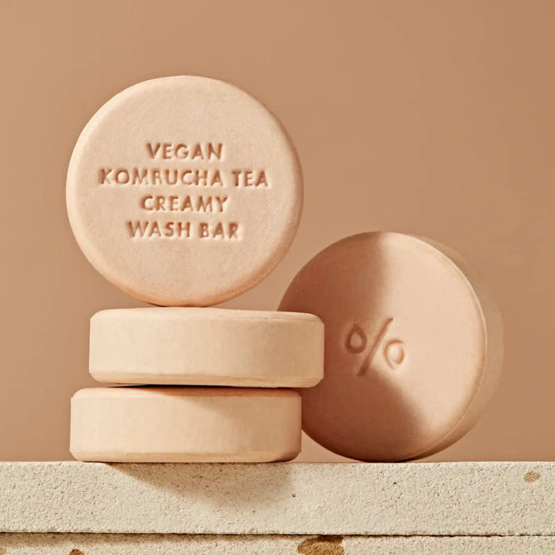 Vegan Kombucha Tea Creamy Wash Bar - Image 3