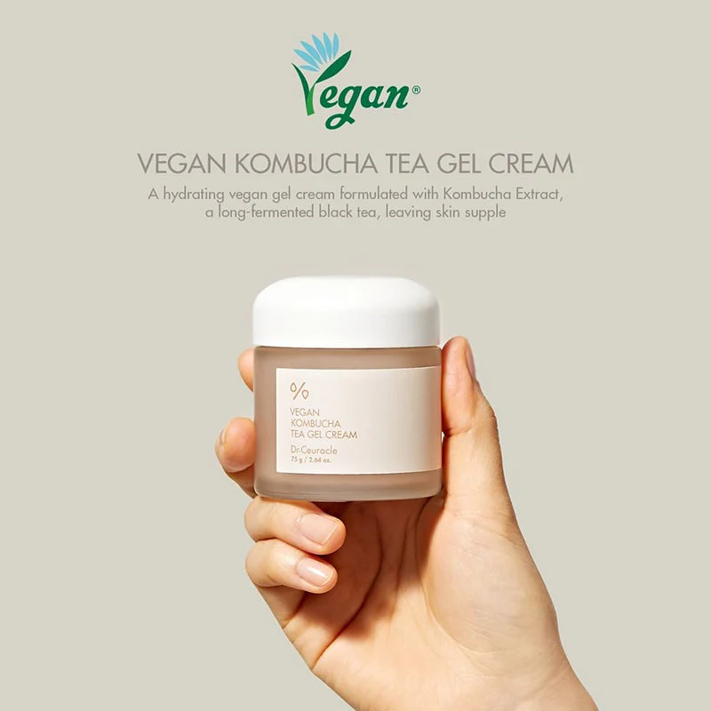 Vegan Kombucha Tea Gel Cream - Image 9