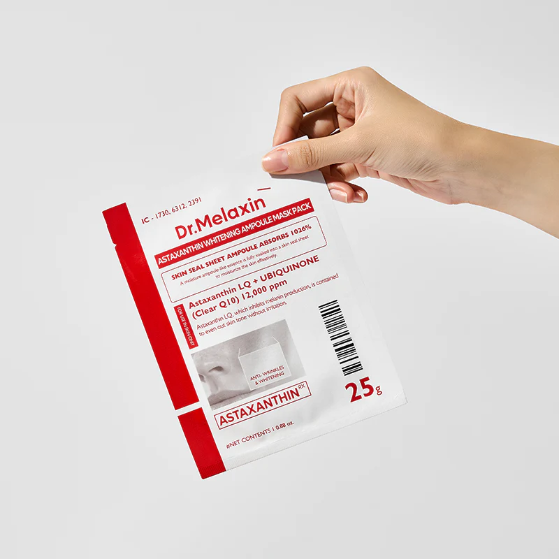 Astaxanthin Whitening Ampoule Mask - Image 4