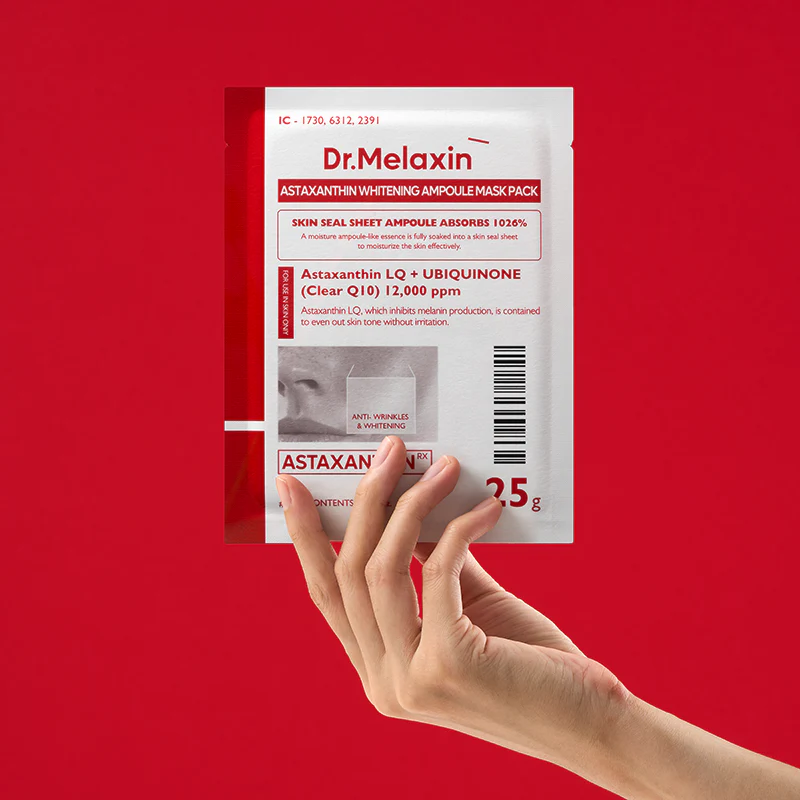 Astaxanthin Whitening Ampoule Mask - Image 5