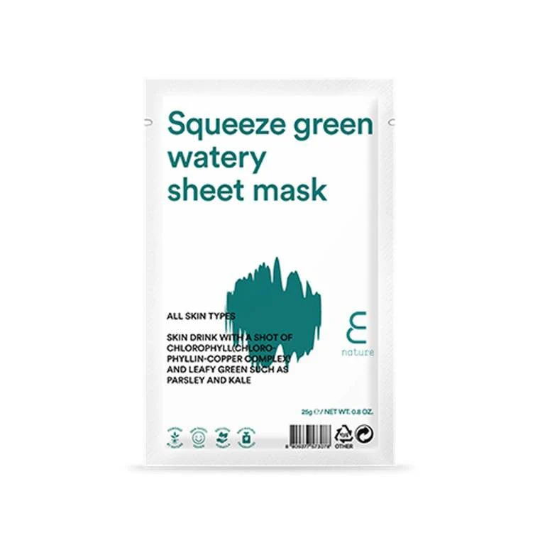 Squeeze Green Watery Sheet Mask