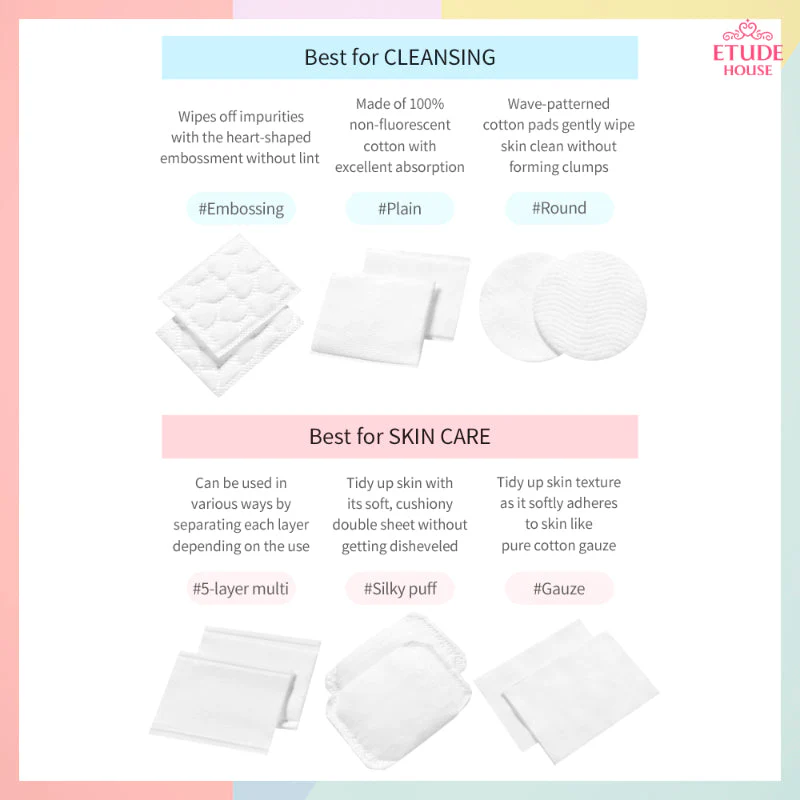 Etude house Cotton Pads #Embossing - Image 3