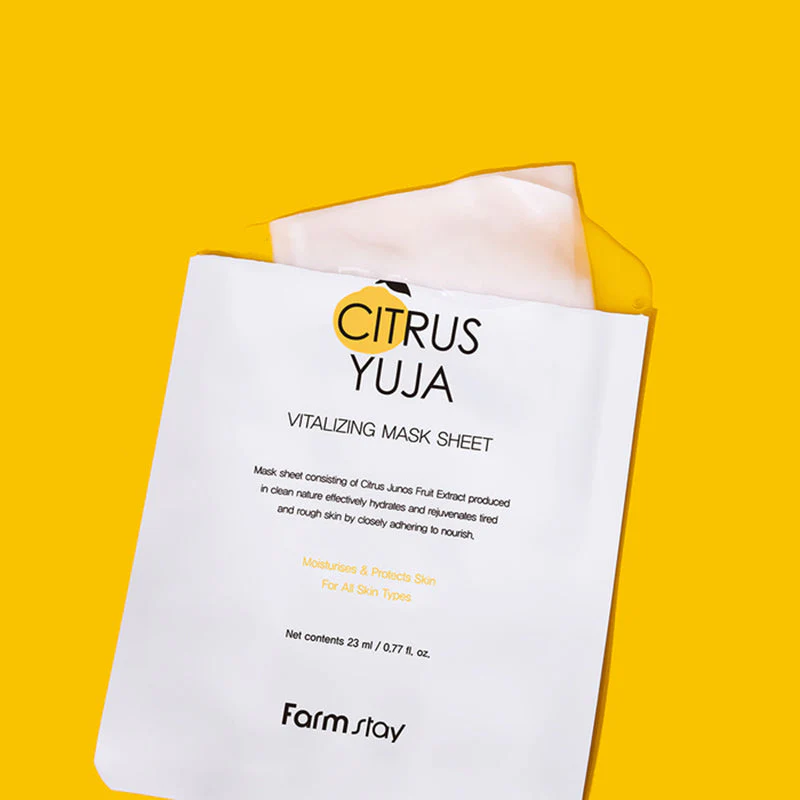 Citrus Yuja Vitalizing Mask Sheet - Image 4