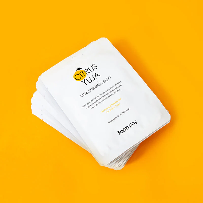 Citrus Yuja Vitalizing Mask Sheet - Image 7