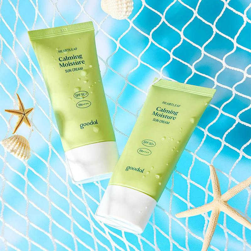Heartleaf Calming Moisture Sun Cream SPF50+ PA++++ - Image 5