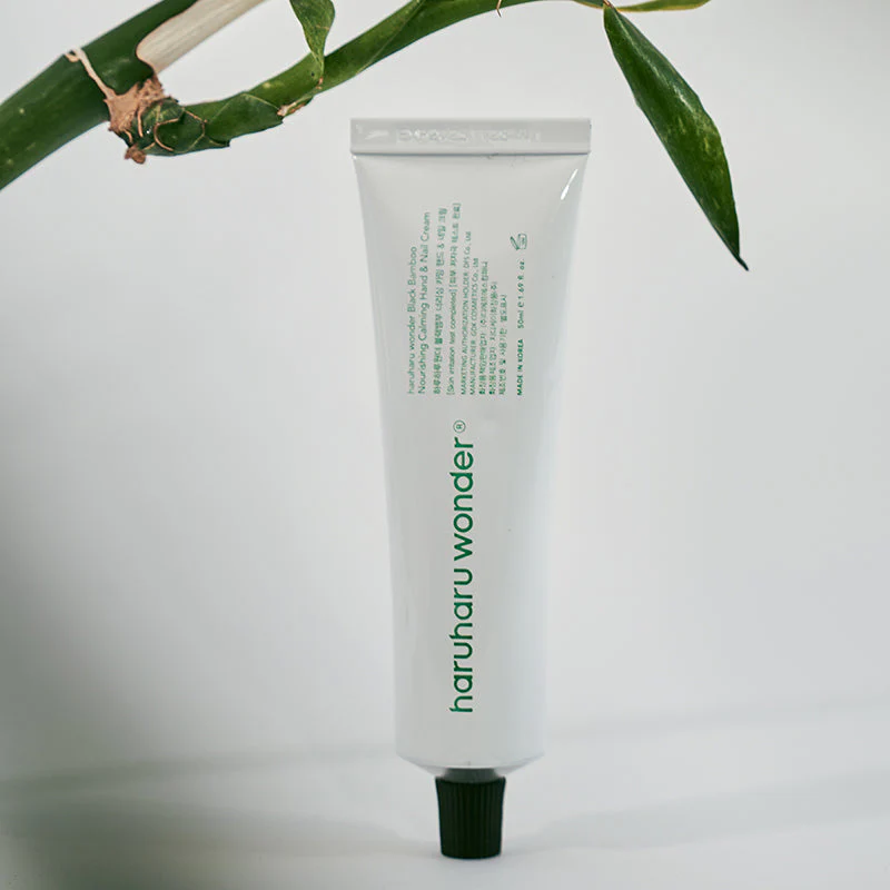 Black Bamboo Nourishing Calming Hand & Nail Cream - Image 3