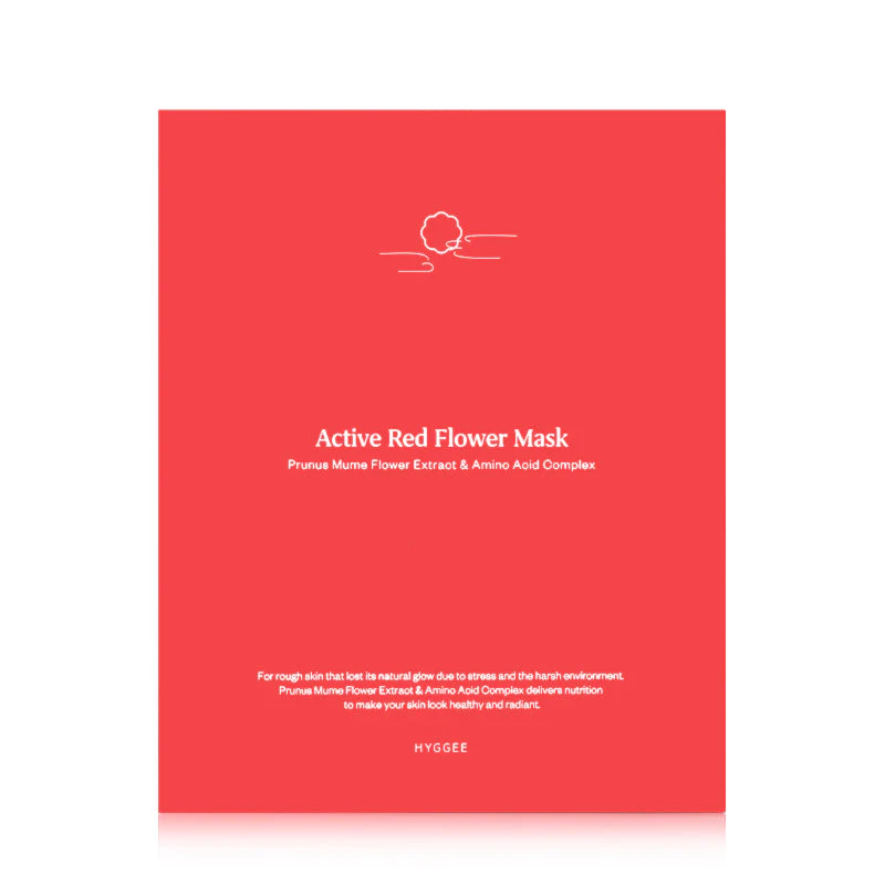 Active Red Flower Mask - Image 2