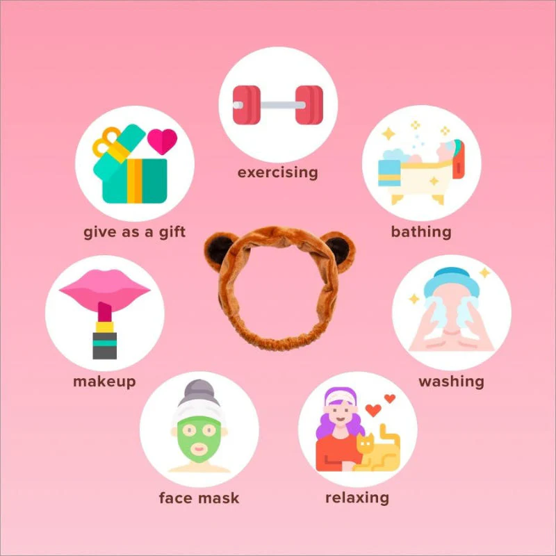 Brown Bear Headband - Image 3