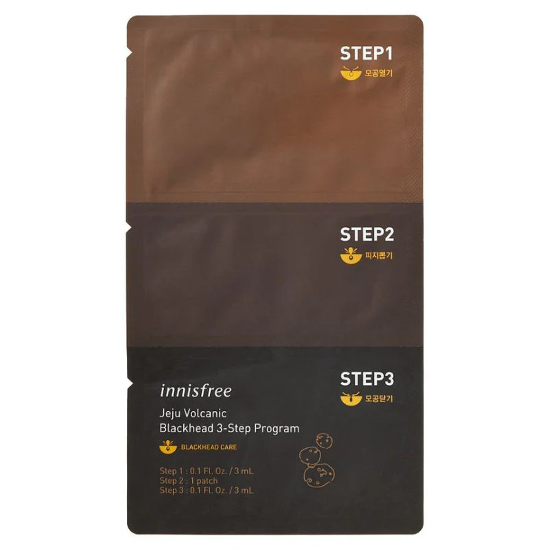 Jeju Volcanic Blackhead 3-Step Program