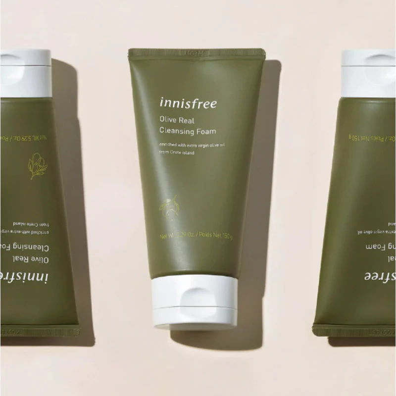 Olive Real Cleansing Foam - Image 4