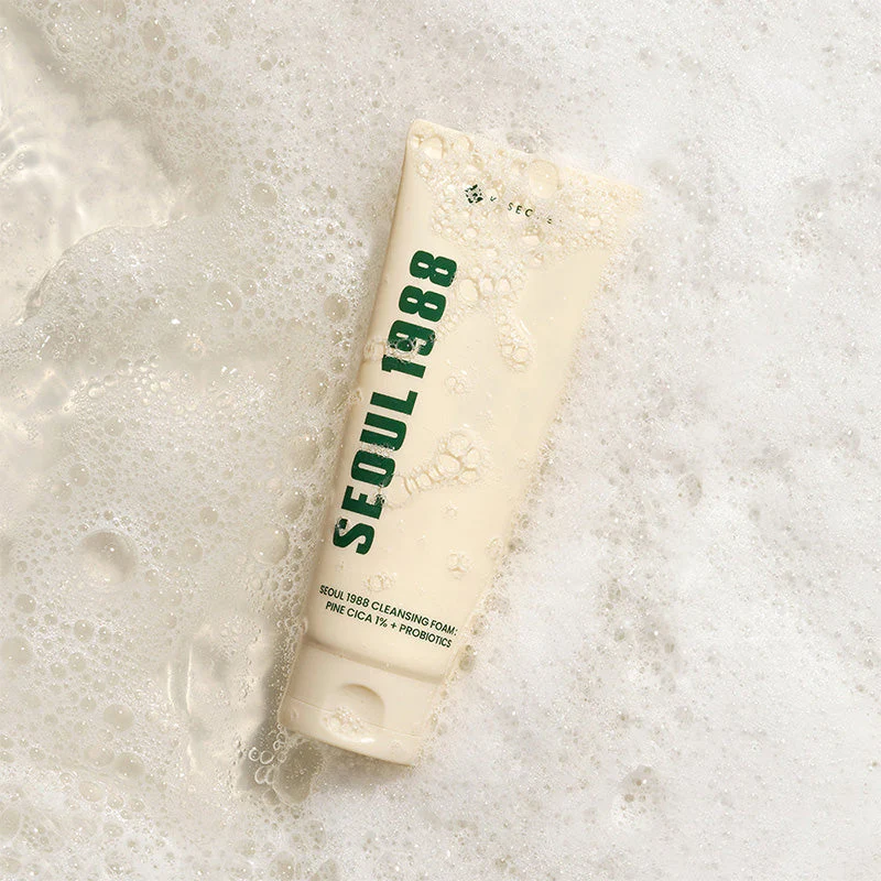 SEOUL 1988 Cleansing Foam : Pine Cica 1% + Probiotics - Image 5
