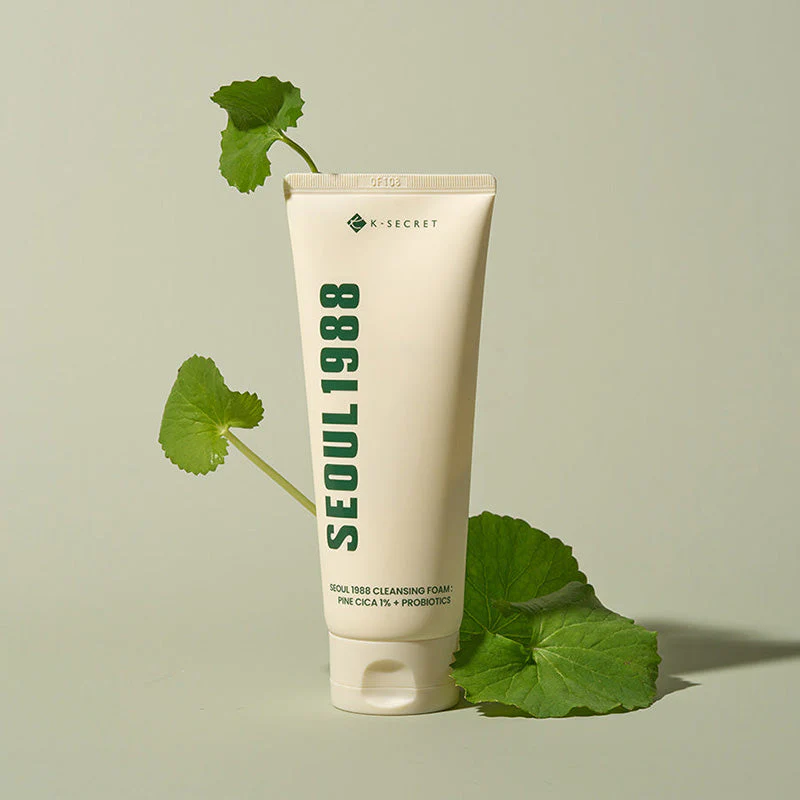 SEOUL 1988 Cleansing Foam : Pine Cica 1% + Probiotics - Image 6