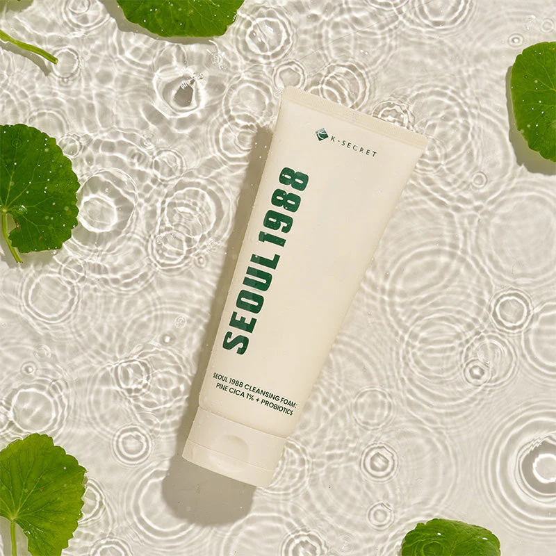 SEOUL 1988 Cleansing Foam : Pine Cica 1% + Probiotics - Image 8