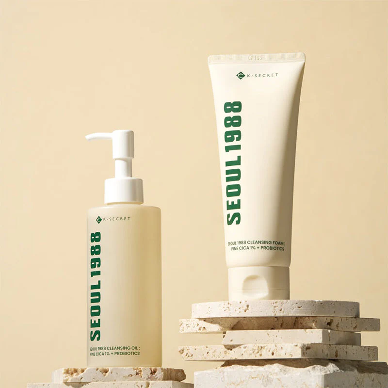SEOUL 1988 Cleansing Foam : Pine Cica 1% + Probiotics - Image 9