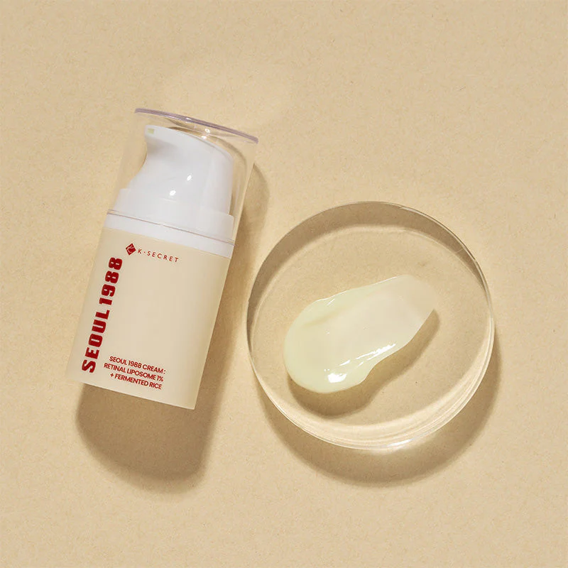SEOUL 1988 Cream : Retinal Liposome 1% + Fermented Rice - Image 3