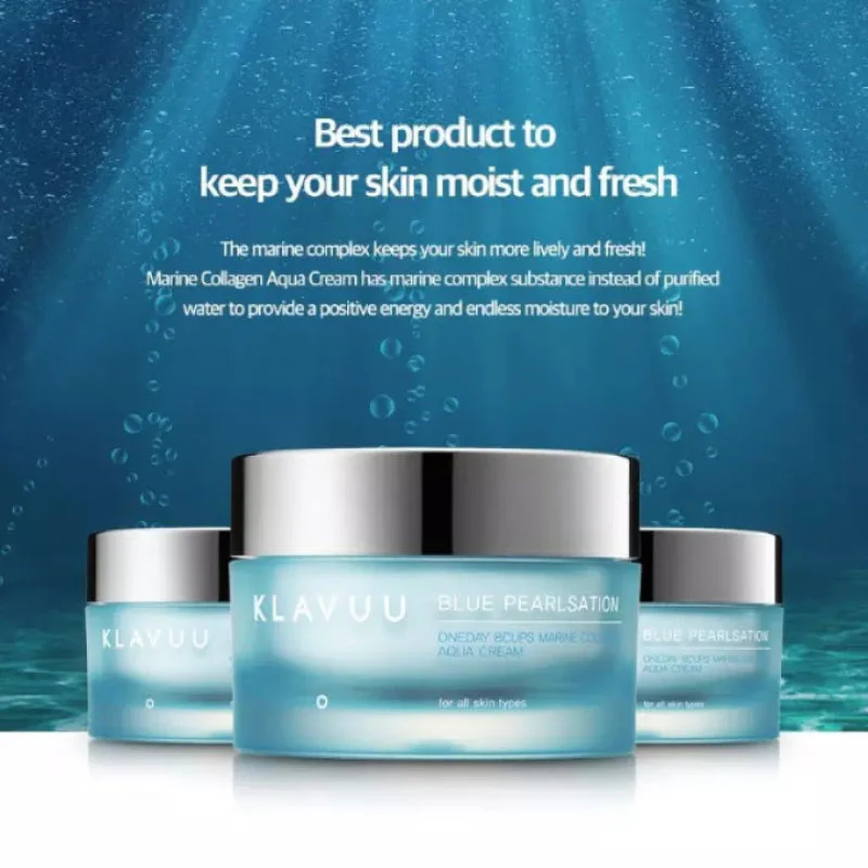Blue Pearlsation One day 8 cups Marine Collagen Aqua Cream - Image 5