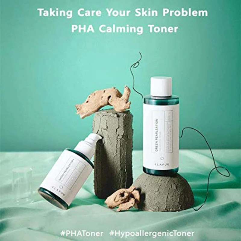 Green Pearlsation PHA Calming Toner - Image 4