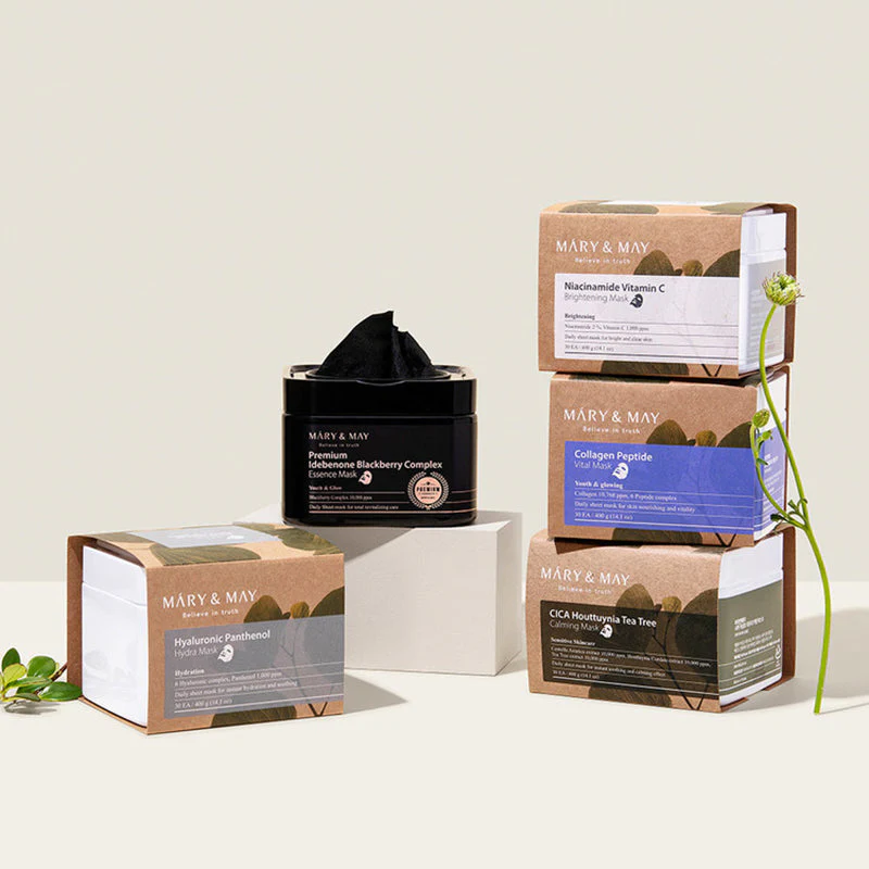 Premium Idebenone Blackberry Complex Essence Mask - Image 5