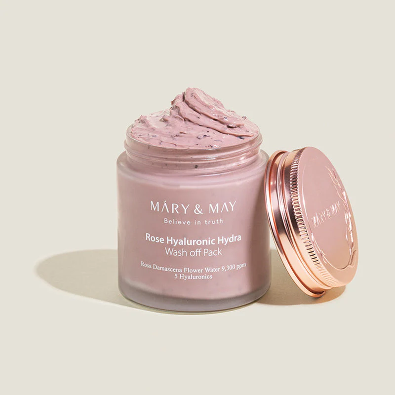 Rose Hyaluronic Hydra Wash Off Pack - Image 2