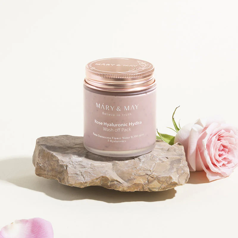 Rose Hyaluronic Hydra Wash Off Pack - Image 3