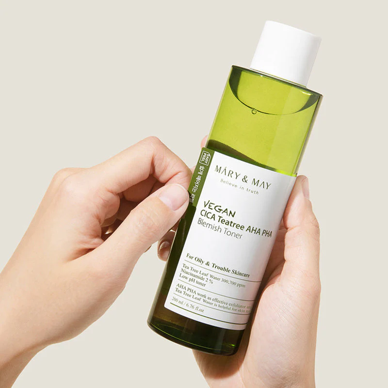 Vegan CICA Tea Tree AHA PHA Toner - Image 2