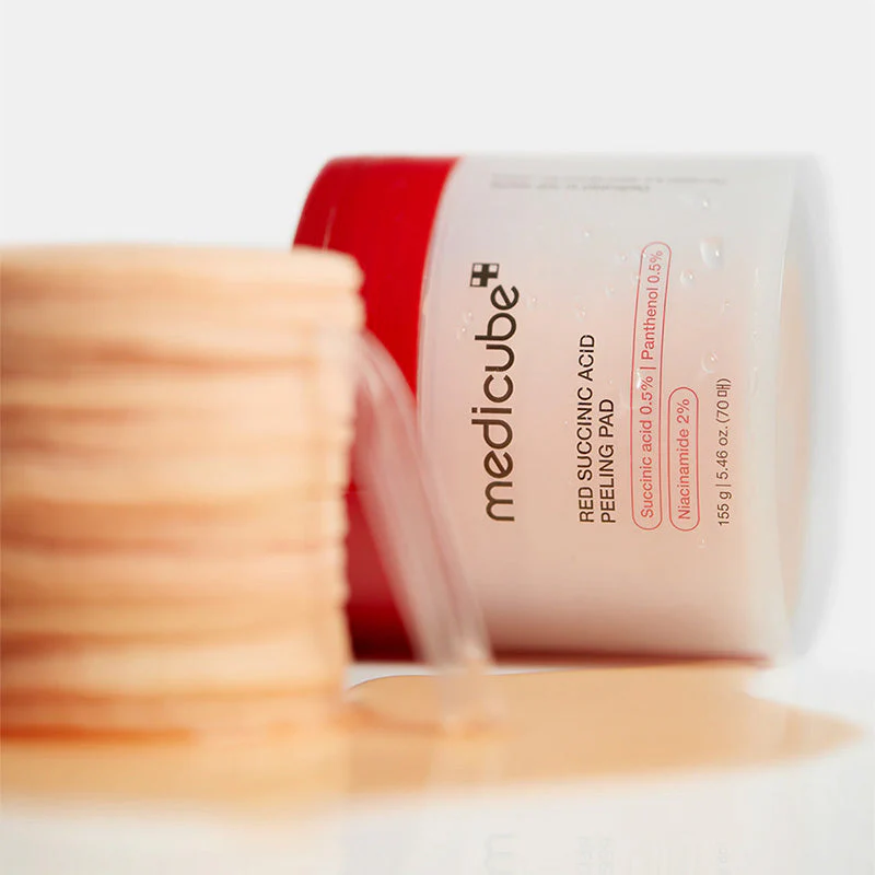 Red Succinic Acid Peeling Pad - Image 7