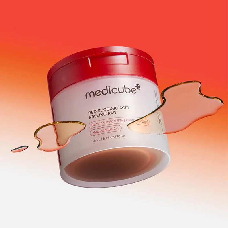 Red Succinic Acid Peeling Pad - Image 9