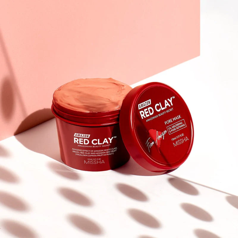 Amazon Red Clay Pore Mask - Image 3