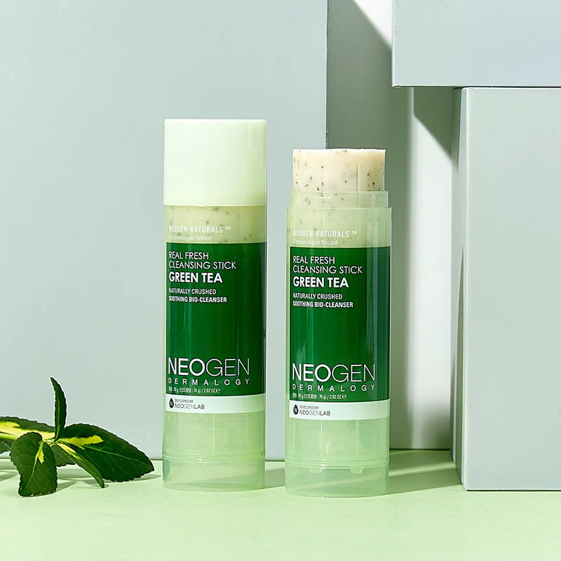 Dermalogy Real Fresh Cleansing Stick Green Tea - Image 6