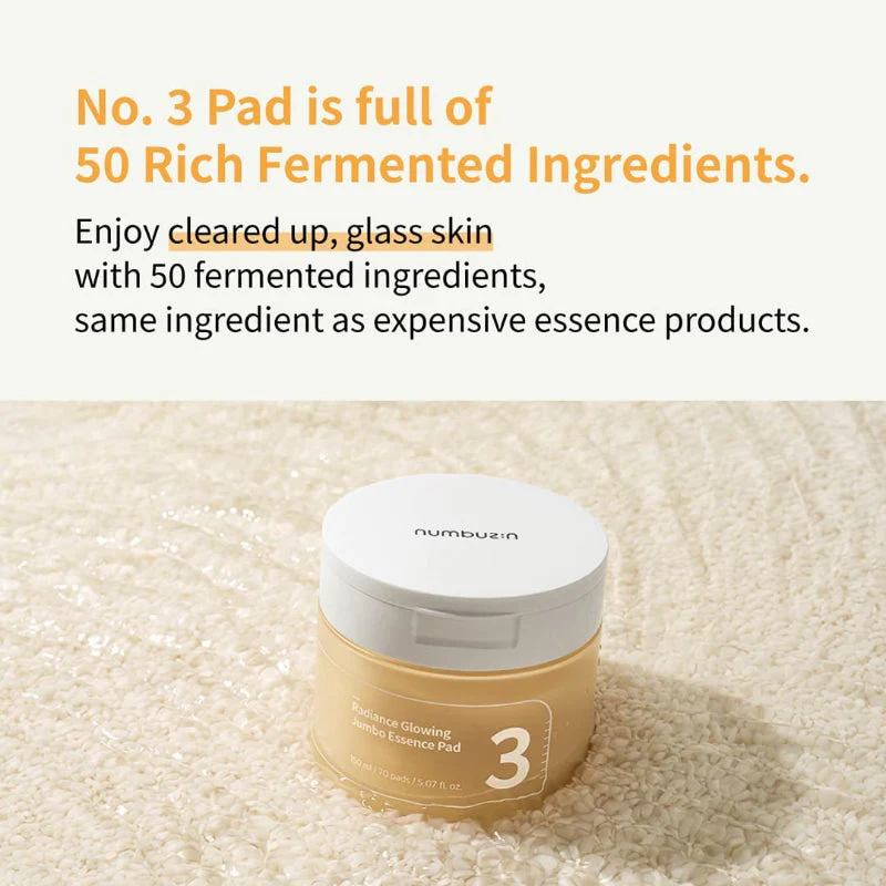 No.3 Radiance Glowing Jumbo Essence Pad - Image 7