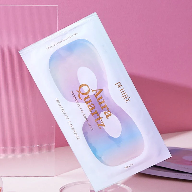 Aura Quartz Hydrogel Eye Zone Mask Iridescent Lavender - Image 2