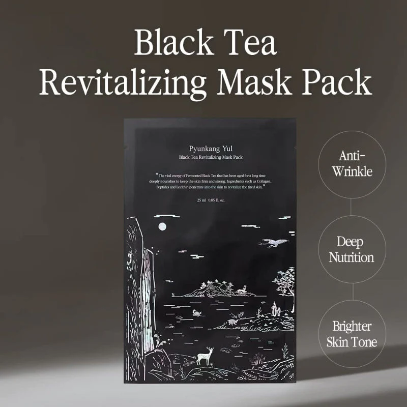 Black Tea Revitalizing Mask Pack - Image 2