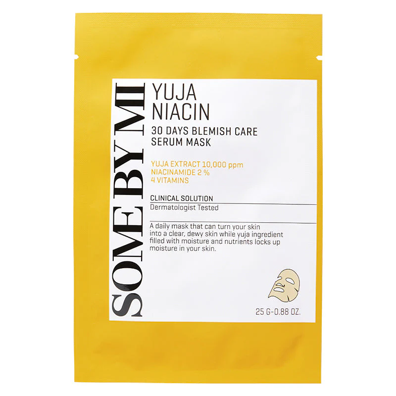 Yuja Niacin 30 Days Blemish Care Serum Mask (Expiring 22/6/2026)