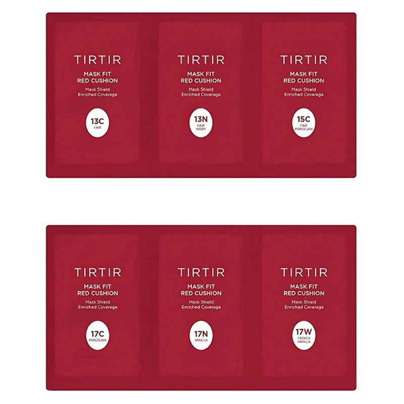 Mask Fit Red Cushion 6 Shade Trial Kit